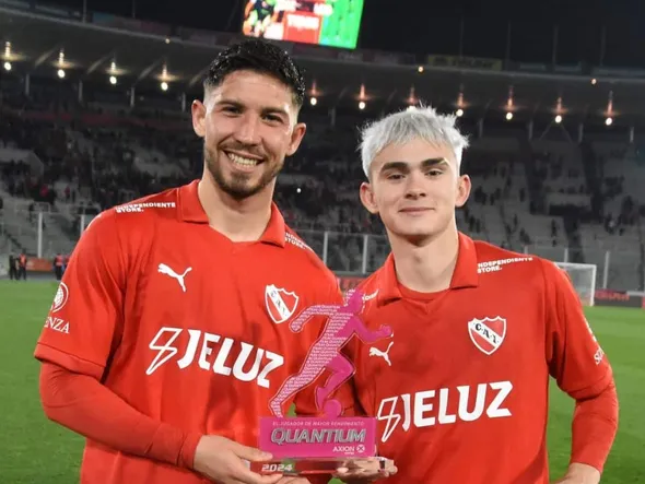 Liga profesional: el gran premio que se llevó Felipe Loyola en Independiente