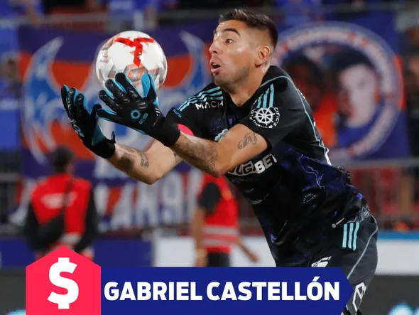 ¿Cuánto gana Gabriel Castellón en U de Chile?
