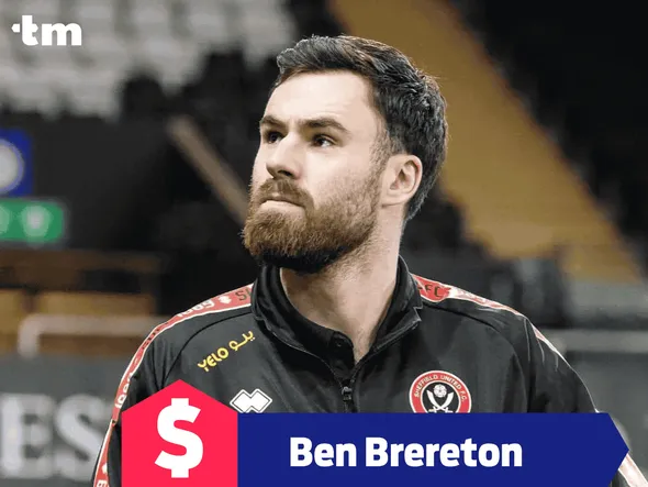 ¿Cuánto gana Ben Brereton en Inglaterra?