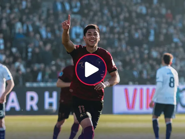 VIDEO: El gol de Darío Osorio en playoffs con FC Midtjylland