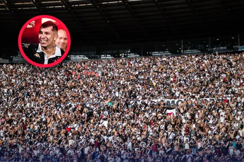 Rey de Vasco da Gama: los elogios a Gary Medel y la ovación en el estadio