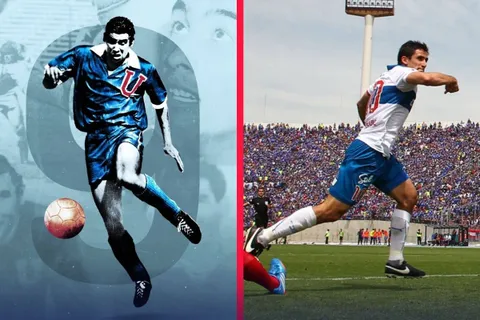 Los máximos GOLEADORES en la historia de Universidad de Chile vs Universidad Católica