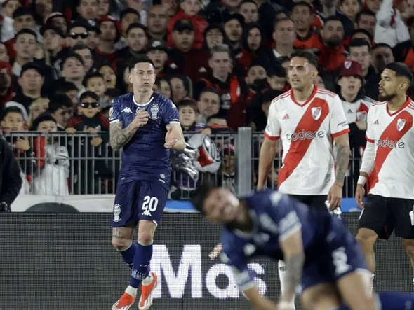 La especial dedicatoria de Rodrigo Echeverría al festejar su golazo contra River
