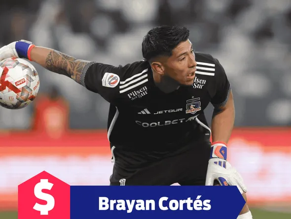¿Cuánto gana Brayan Cortés en Colo Colo?