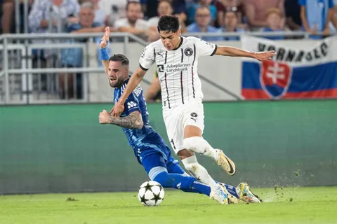 Champions League: Darío Osorio falló un insólito mano a mano que dejó a Midtjlyand con las manos vacías