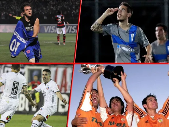 Los clubes chilenos que llegaron hasta los cuartos de final de la Copa Libertadores