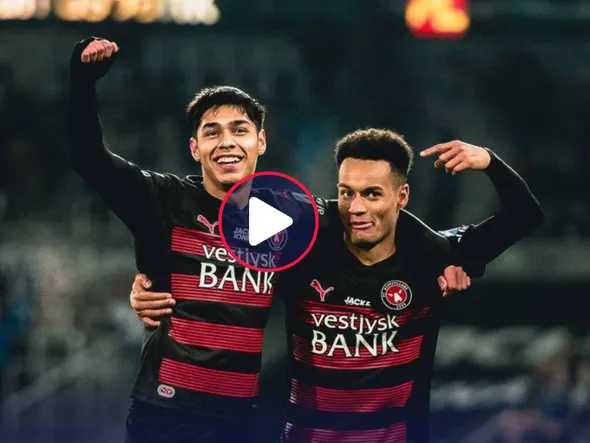 Video: La tremenda corrida de Darío Osorio en el gol de Midtjylland