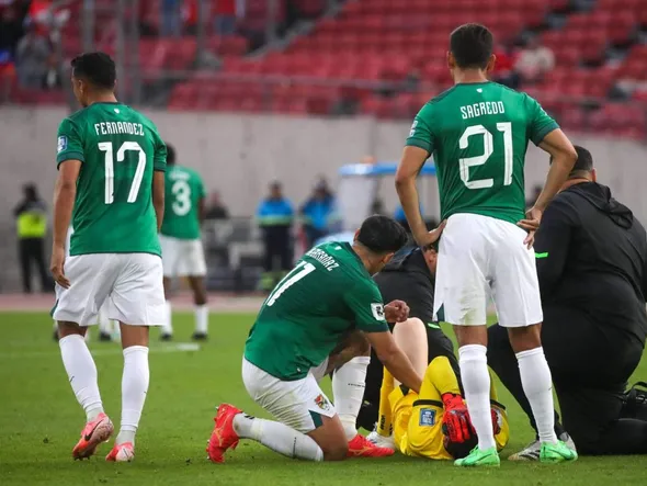 Eliminatorias: ¿qué le pasó a Carlos Lampe en Chile vs Bolivia?