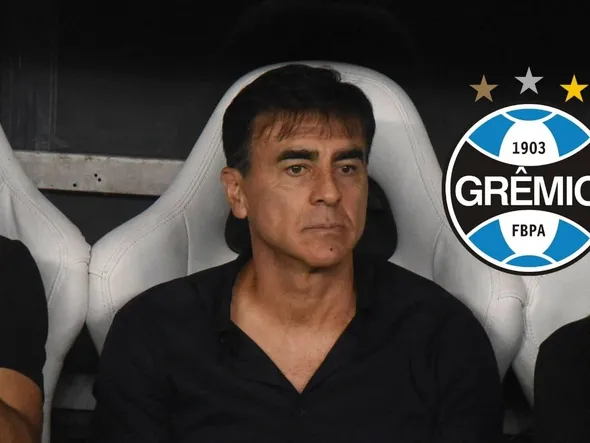 Gustavo Quinteros pasó un mal momento con la barra de Gremio