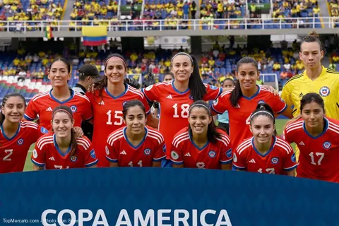 La selección chilena femenil y sus podios en la Copa América