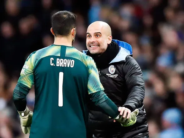 El auspicio futuro que Pep Guardiola le avizoró a Claudio Bravo: “Visualiza cosas”