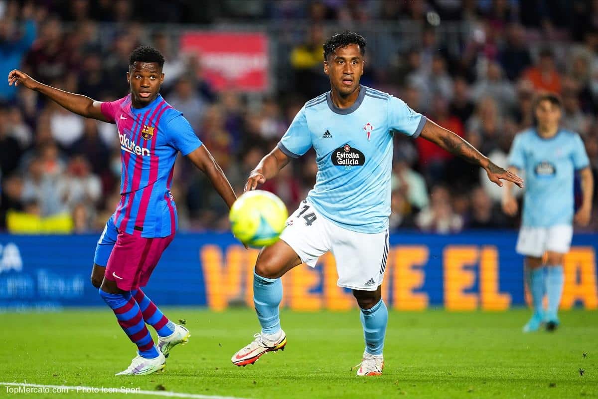 La FRUSTRACIÓN de Renato Tapia tras la derrota de Celta ante Barcelona