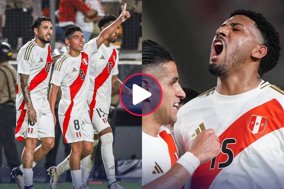 Video: Jesús Castillo y Piero Quispe marcaron su primer gol con la Selección Peruana