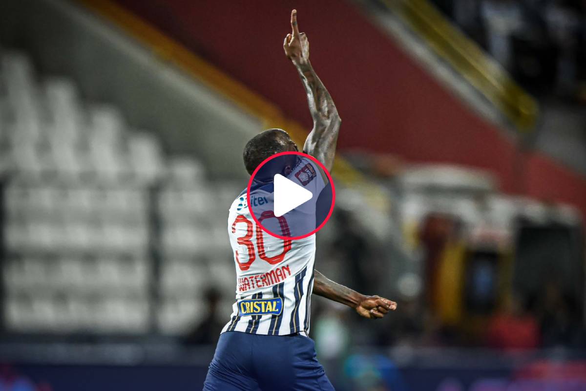 ¡De villano a héroe! Golazo de Cecilio Waterman para la goleada de Alianza Lima