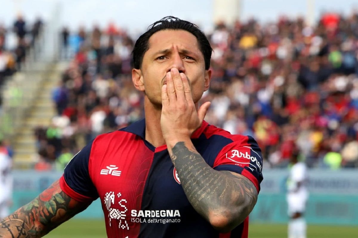 Gianluca Lapadula volvió a anotar con Cagliari luego de tres meses