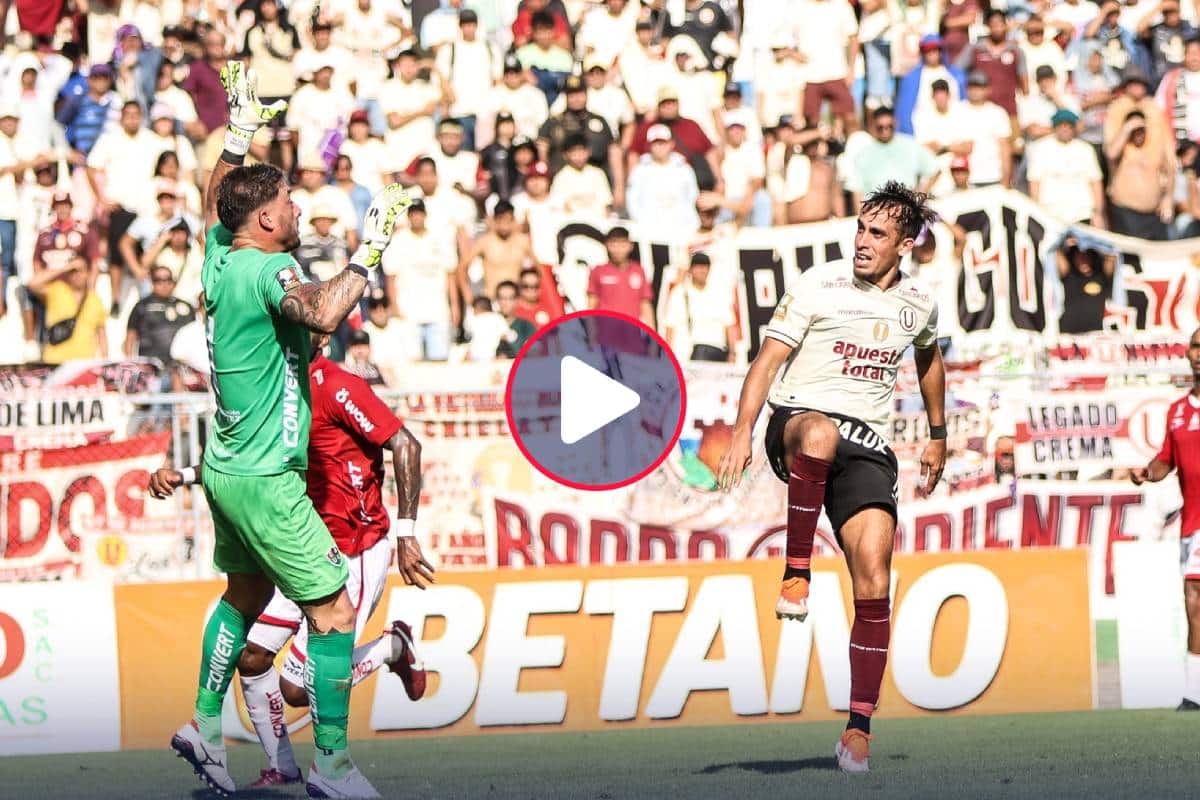 ¡Tras casi un año! Martín Pérez Guedes anotó el 1-0 para Universitario ante Unión Comercio