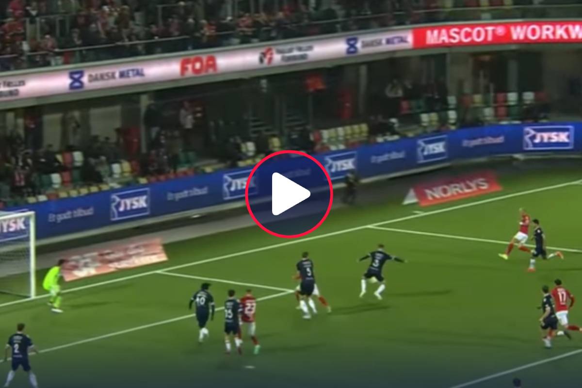 VIDEO: Oliver Sonne dio esta asistencia en el triunfo de Silkeborg IF