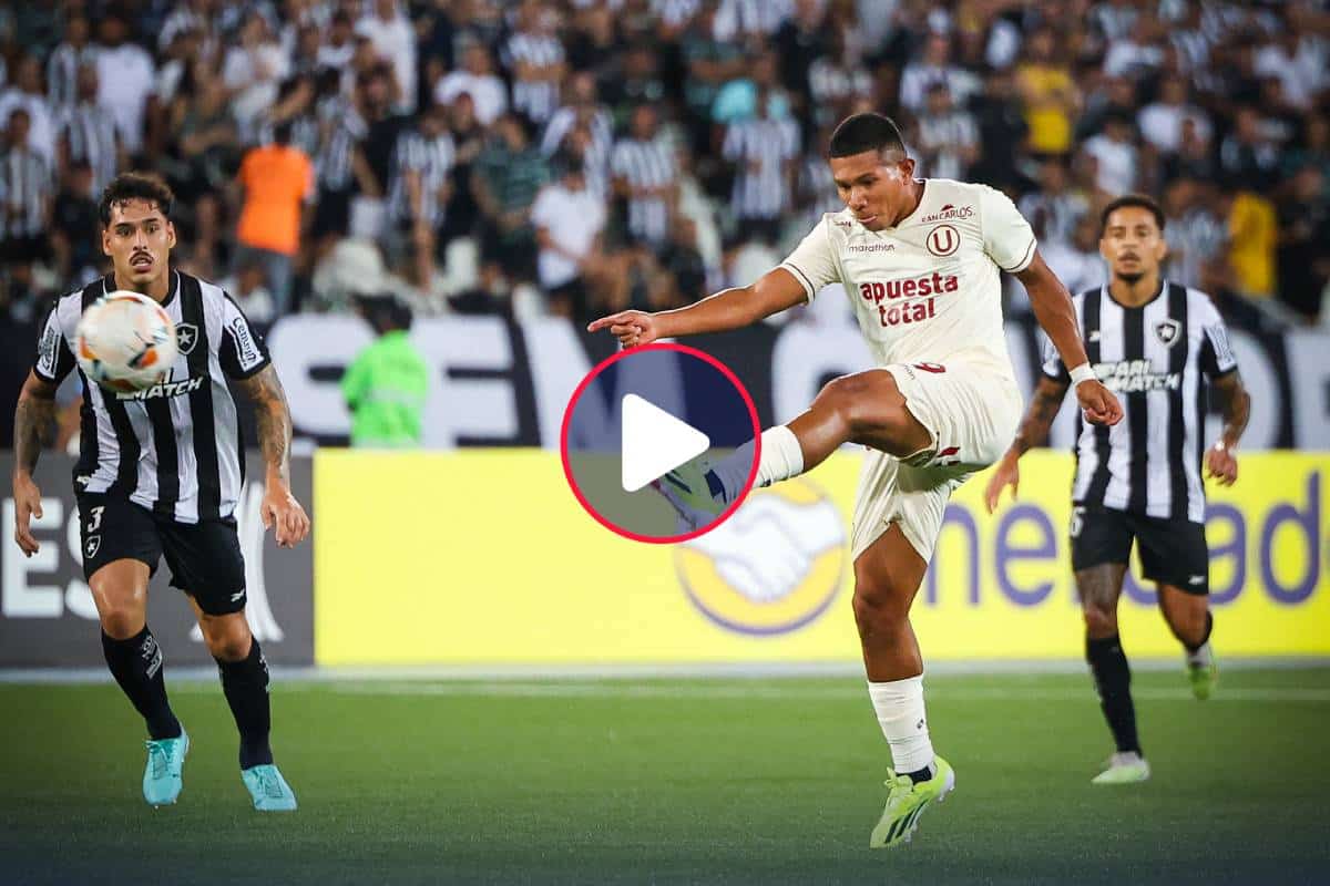 Al borde del Gol: Edison Flores y su zapatazo que retumbó en la Copa Libertadores