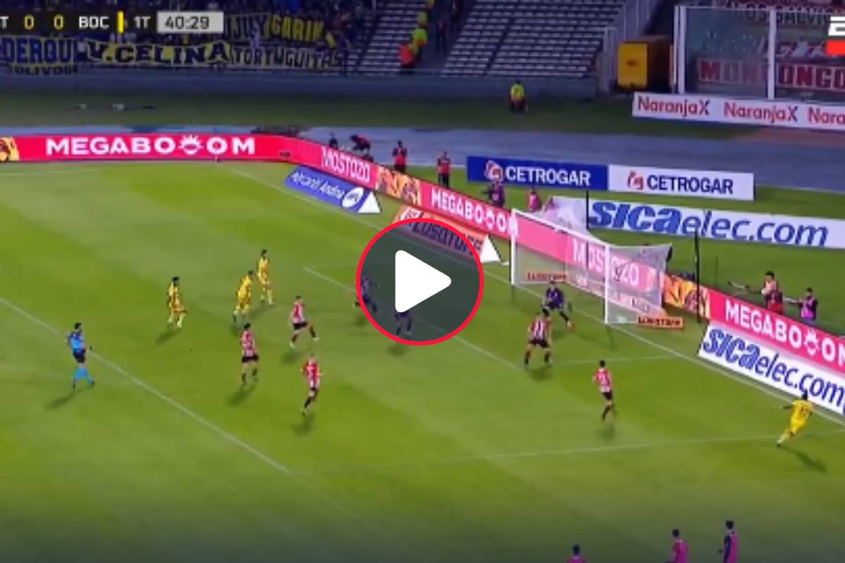 Luis Advíncula: el magistral pase para el 1-0 de Boca Juniors ante Estudiantes
