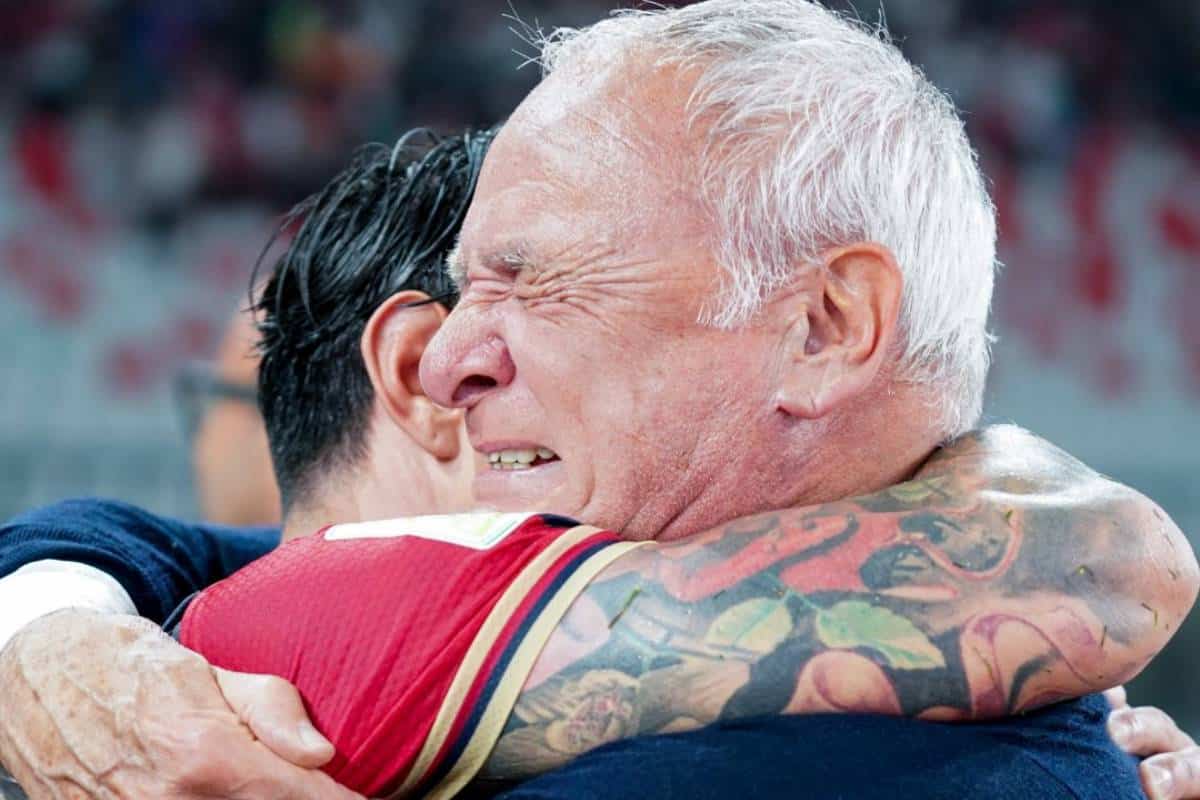 La emotiva despedida de Gianluca Lapadula a Ranieri: “Un honor”