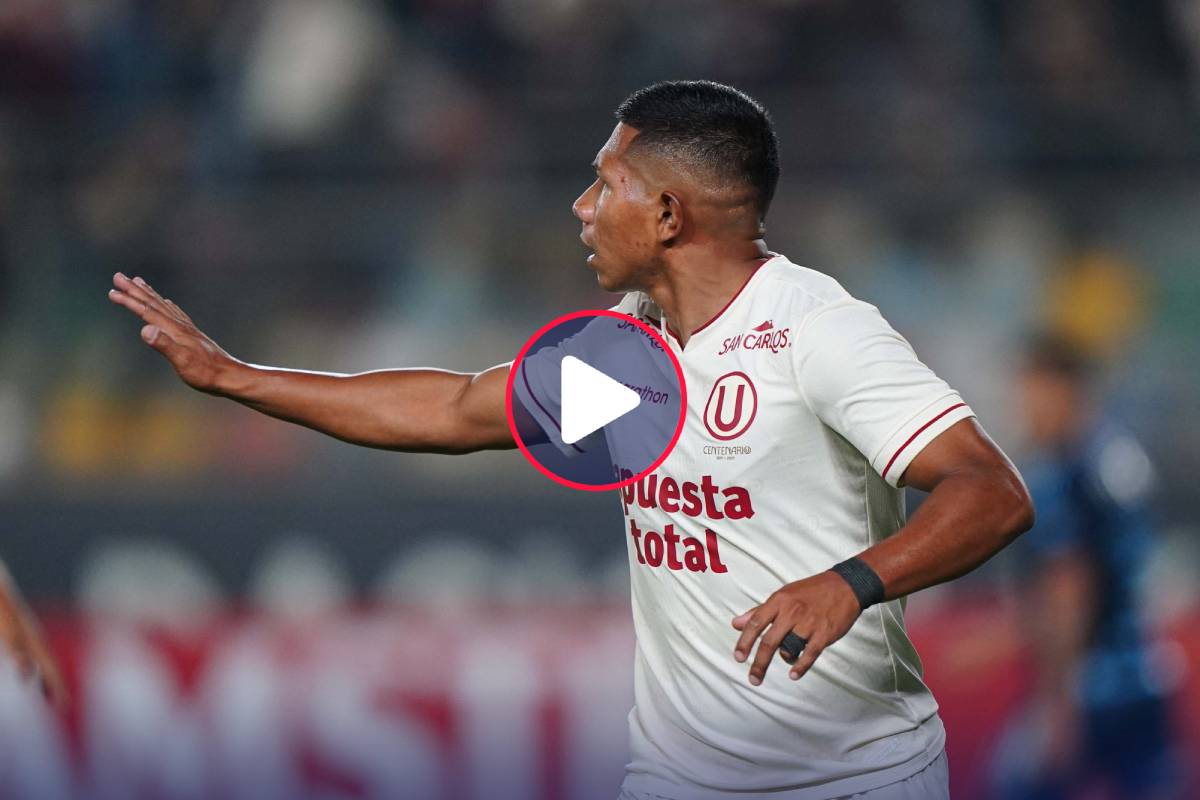 ¡Bien al Polo! Edison Flores pone el empate 1-1 ante Junior tras espectacular jugada de Andy