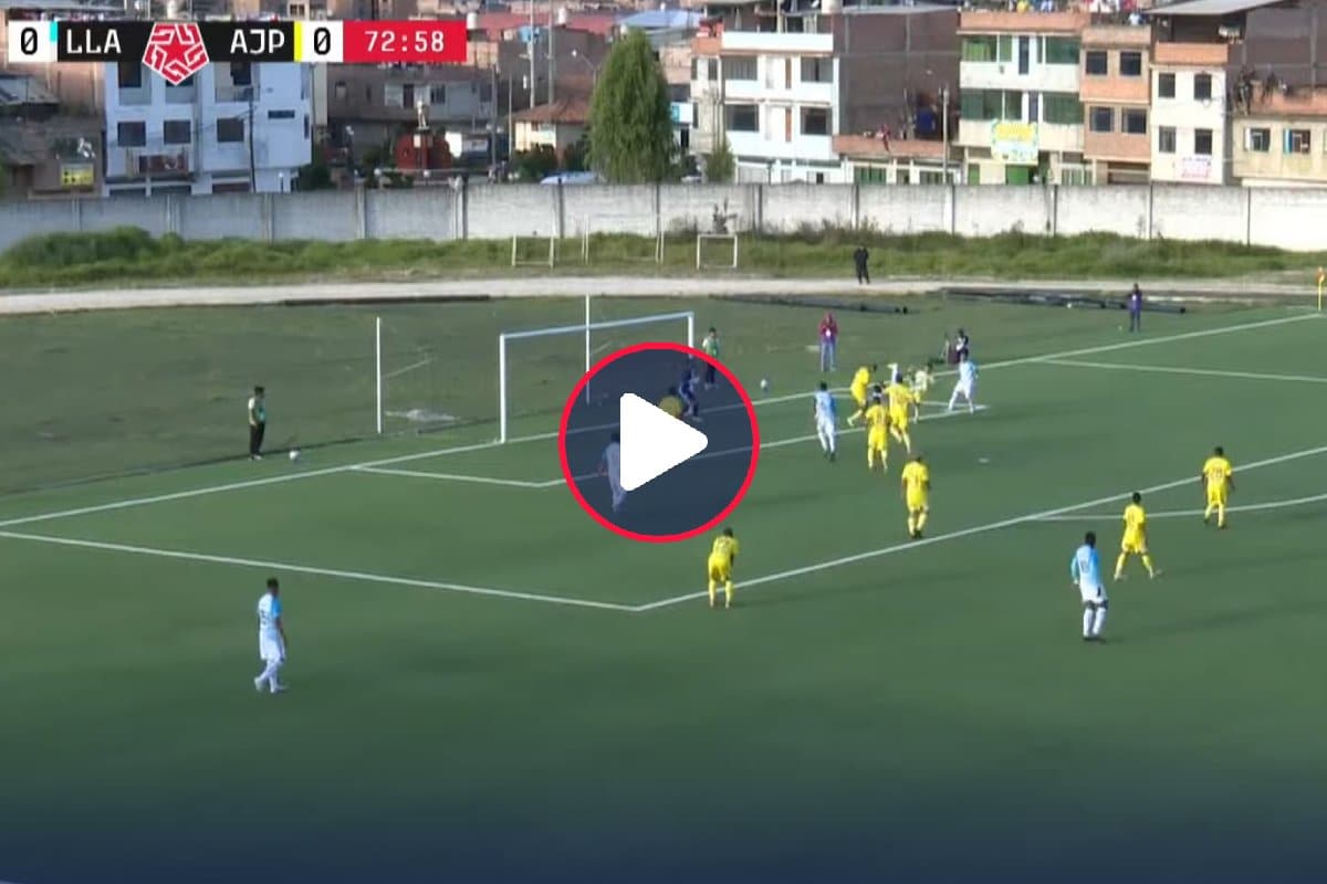 Llacuabamba debutó en Huamachuco ganando con golazo de chalaca de Kevin Sánchez