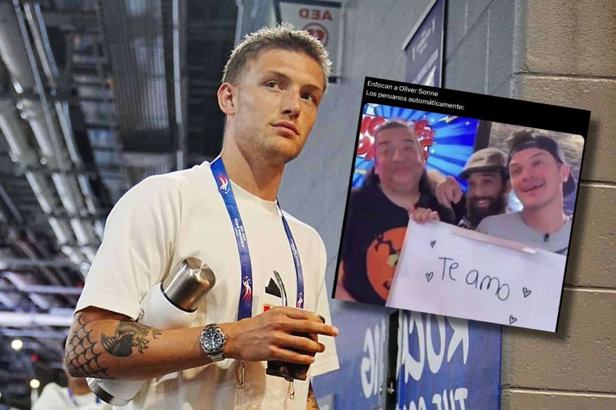 Los mejores memes por el debut oficial de Oliver Sonne con Perú en la Copa América