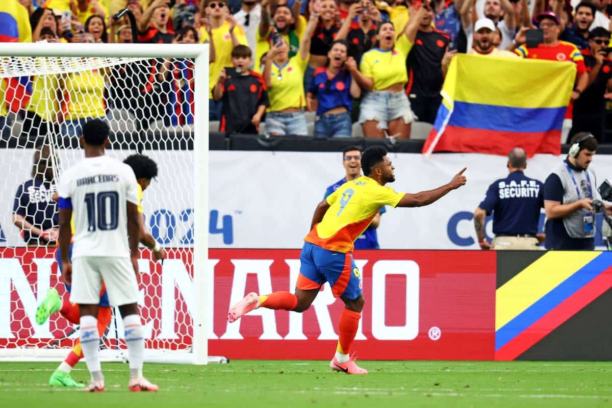 ¿Cuántos goles a balón parado metió Colombia en la Copa América?