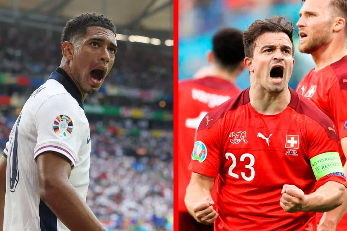 Inglaterra vs Suiza – Eurocopa: a qué hora juegan, dónde ver, posibles alineaciones e historial