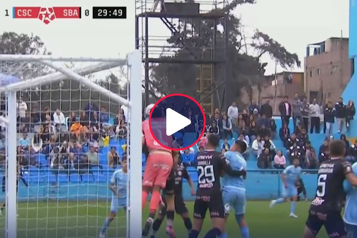 Liga 1: el horrible ‘blooper’ de Steven Rivadeneyra en el Sporting Cristal – Sport Boys