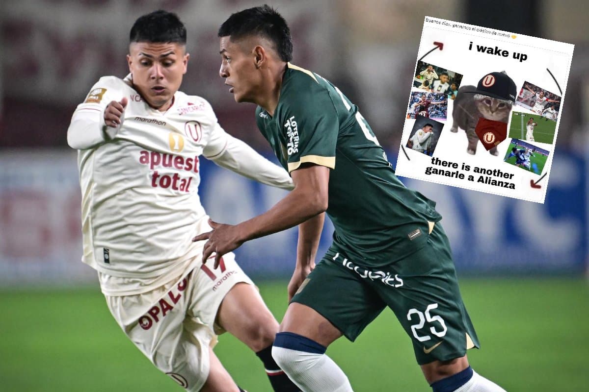 Los mejores memes del triunfo de Universitario ante Alianza Lima