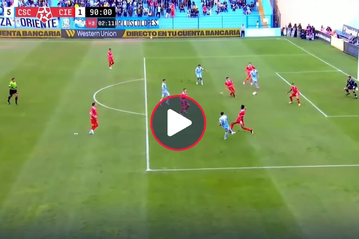 Liga 1: Cristal vs. Cienciano – Santiago González hizo espectacular golazo de zurda