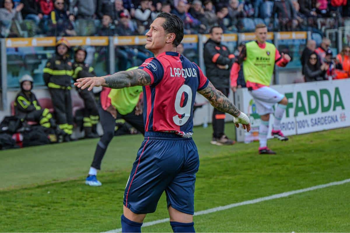 Lapadula marco su primer gol de la temporada en Cagliari