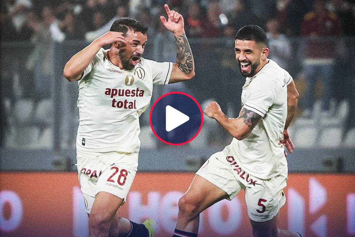 ¡Qué golazo! Gabriel Costa anota perfecto tiro libre para el triunfo de Universitario ante UTC en el Nacional