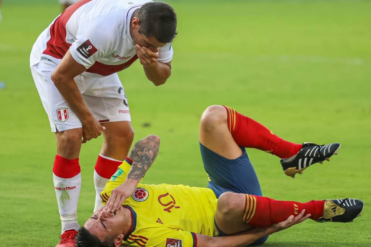 Eliminatorias: ¿Cómo está el historial de James Rodríguez contra Perú?