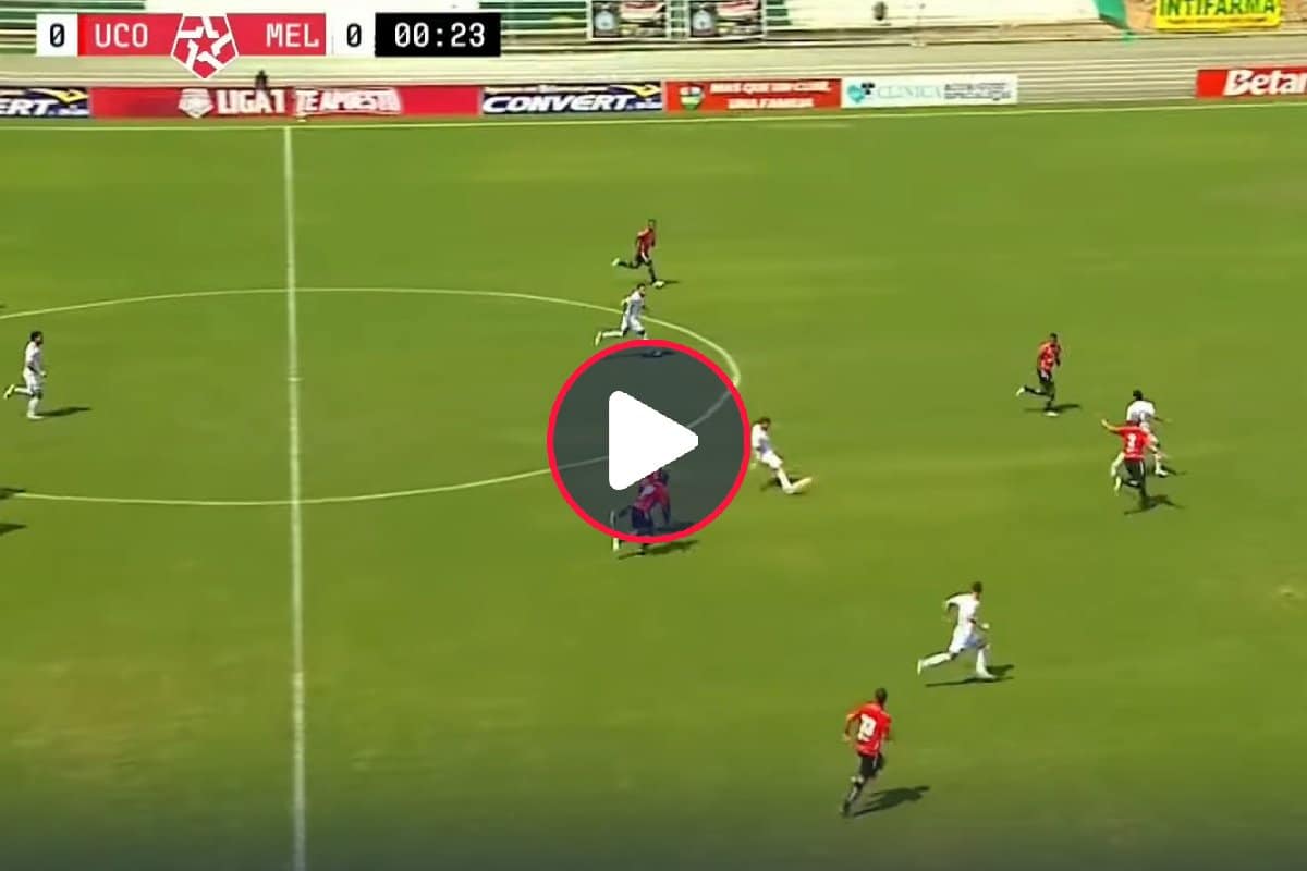 ¡Los madrugó! Bernardo Cuesta anotó el gol más rápido de la Liga 1 2024 desde media cancha