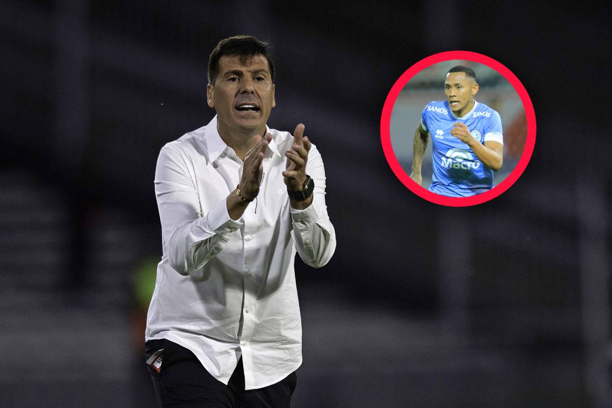 Liga argentina: el entrenador de Belgrano le bajó el tono a la polémica con Bryan Reyna