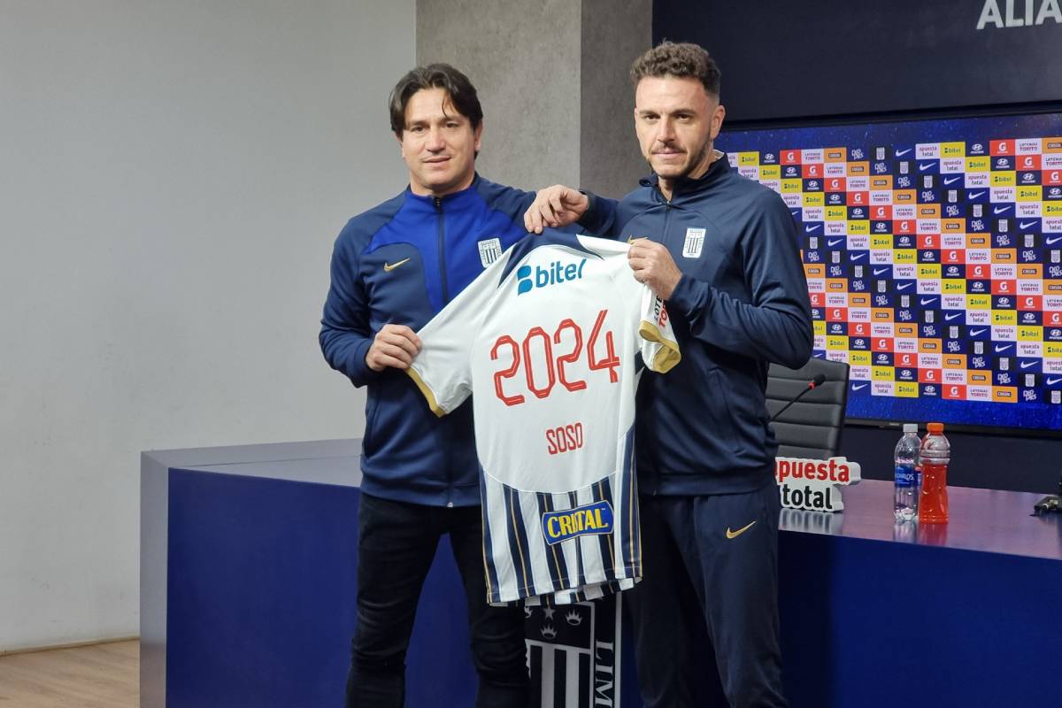Mariano Soso y los refuerzos en Alianza Lima: “Jugadores suficientes”