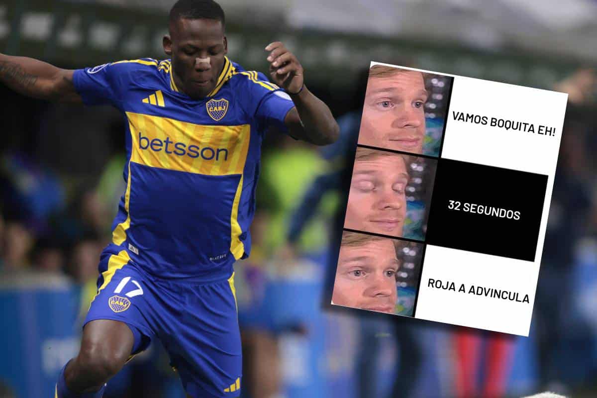 Boca Juniors vs. Cruzeiro: Los memes que dejó la expulsión de Advíncula a los 30 segundos