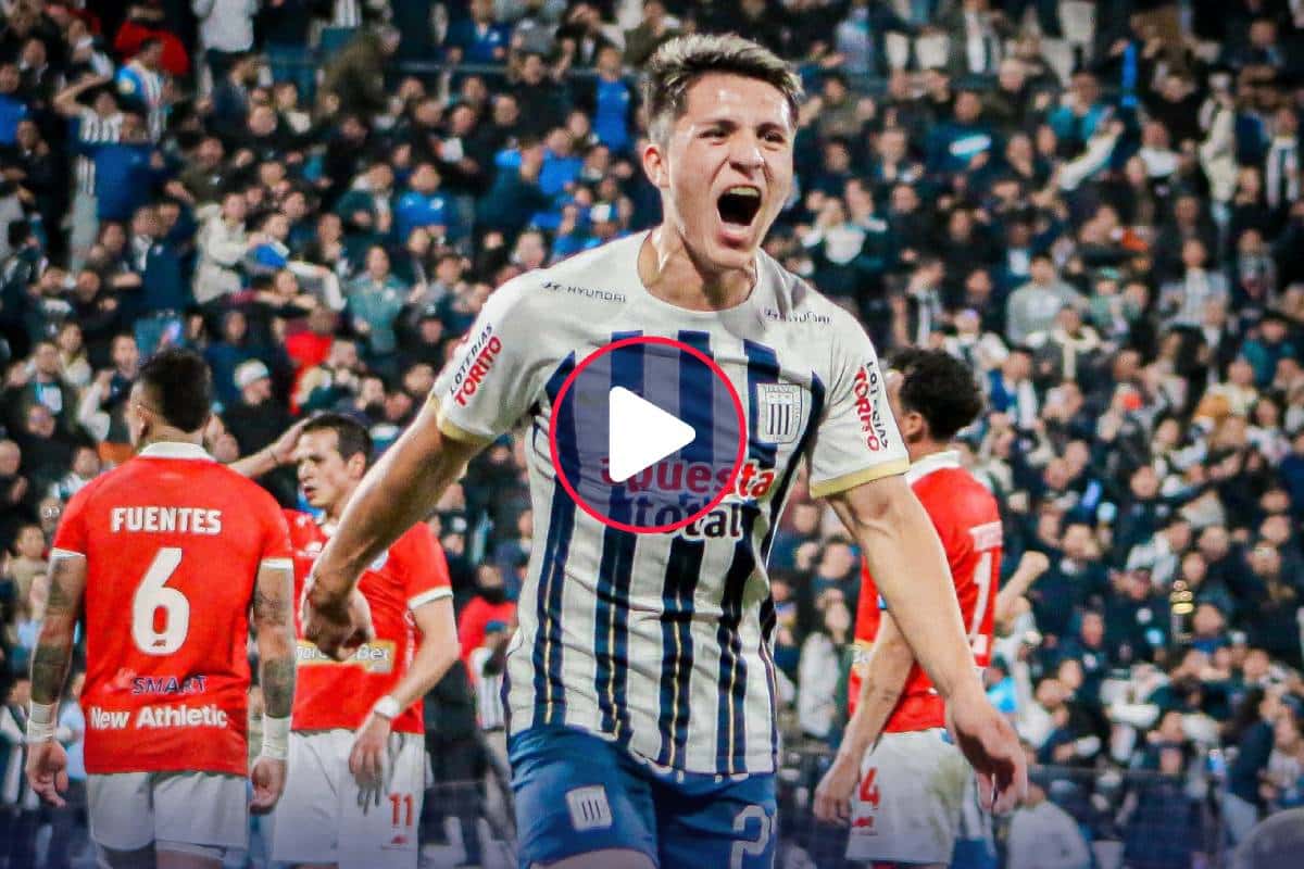 Desde el banco: Catriel cabellos anotó el 1-0 para Alianza Lima vs Cienciano