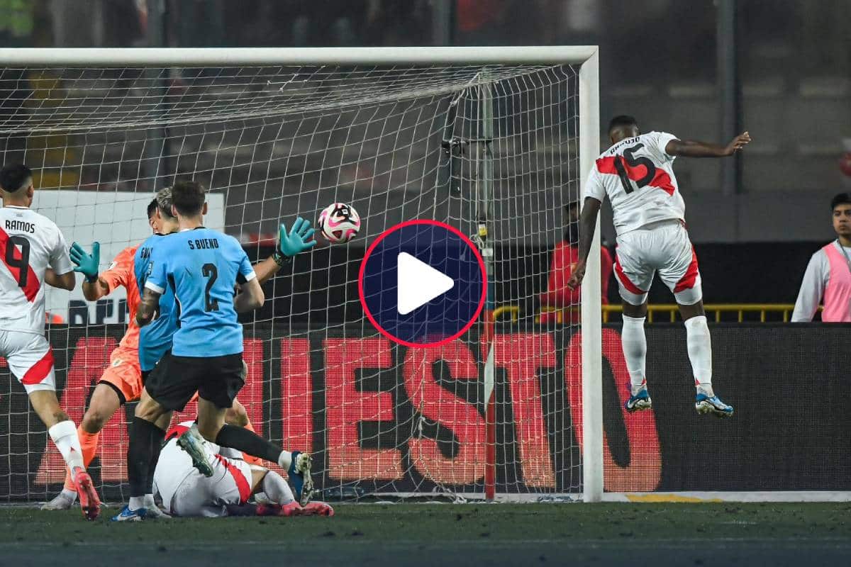 Eliminatorias: el golazo agónico de Miguel Araujo para el 1-0 de Perú vs Uruguay