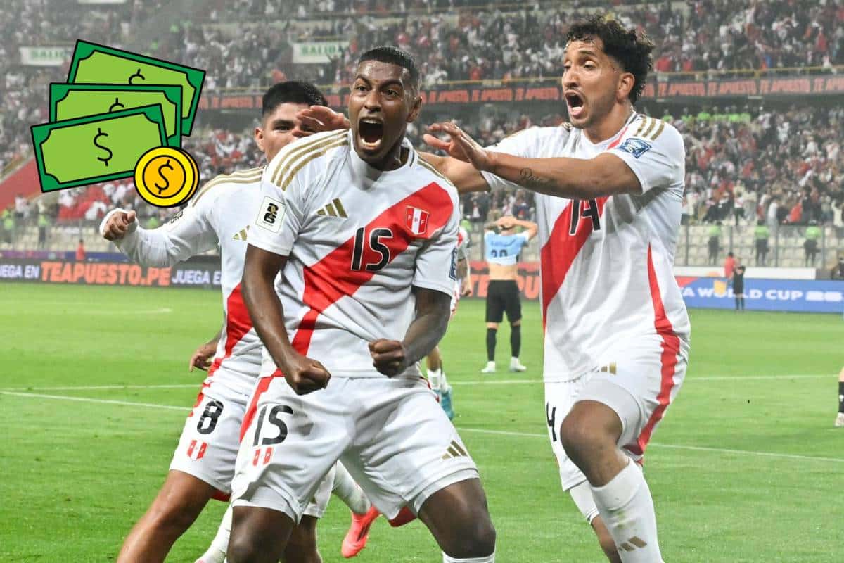 ¿Cuánto gana un jugador de la Selección Peruana?