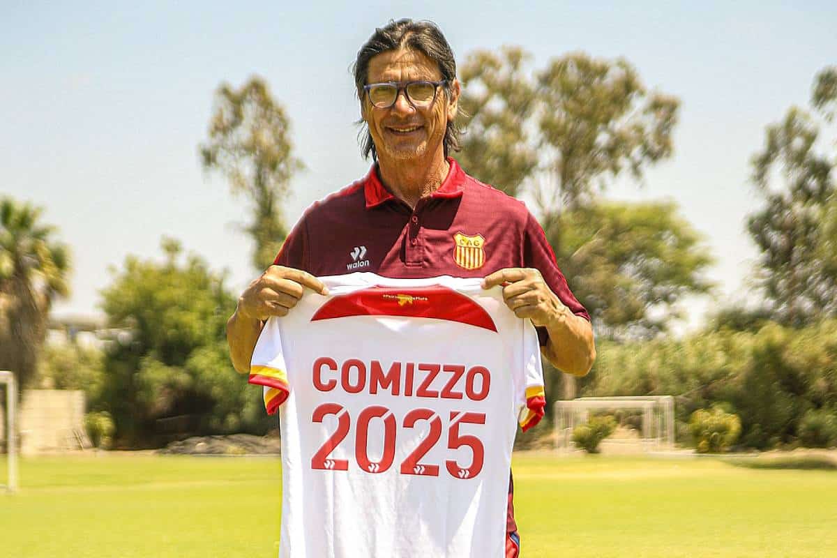 Ángel Comizzo firmó con Atlético Grau una temporada más.