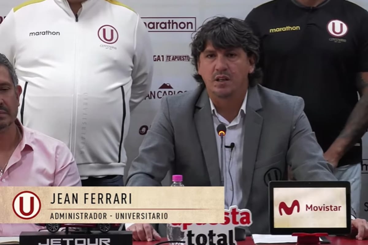 Fichajes Universitario: la SUNAT tomó una drástica decisión con Jean Ferrari por las deudas de la U