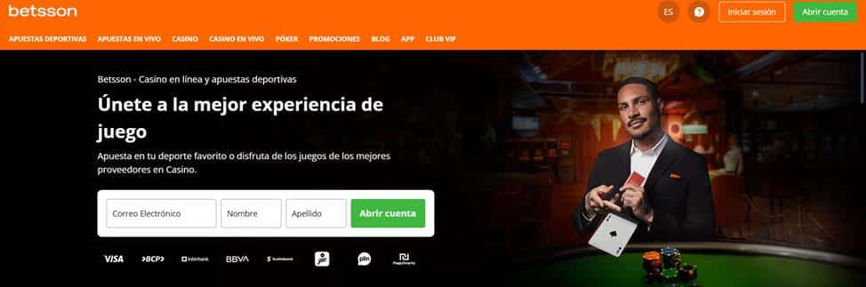 Betsson bono de bienvenida
