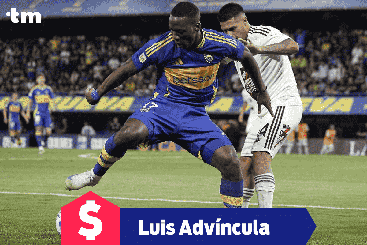 ¿Cuánto gana Luis Advíncula al mes en Boca?