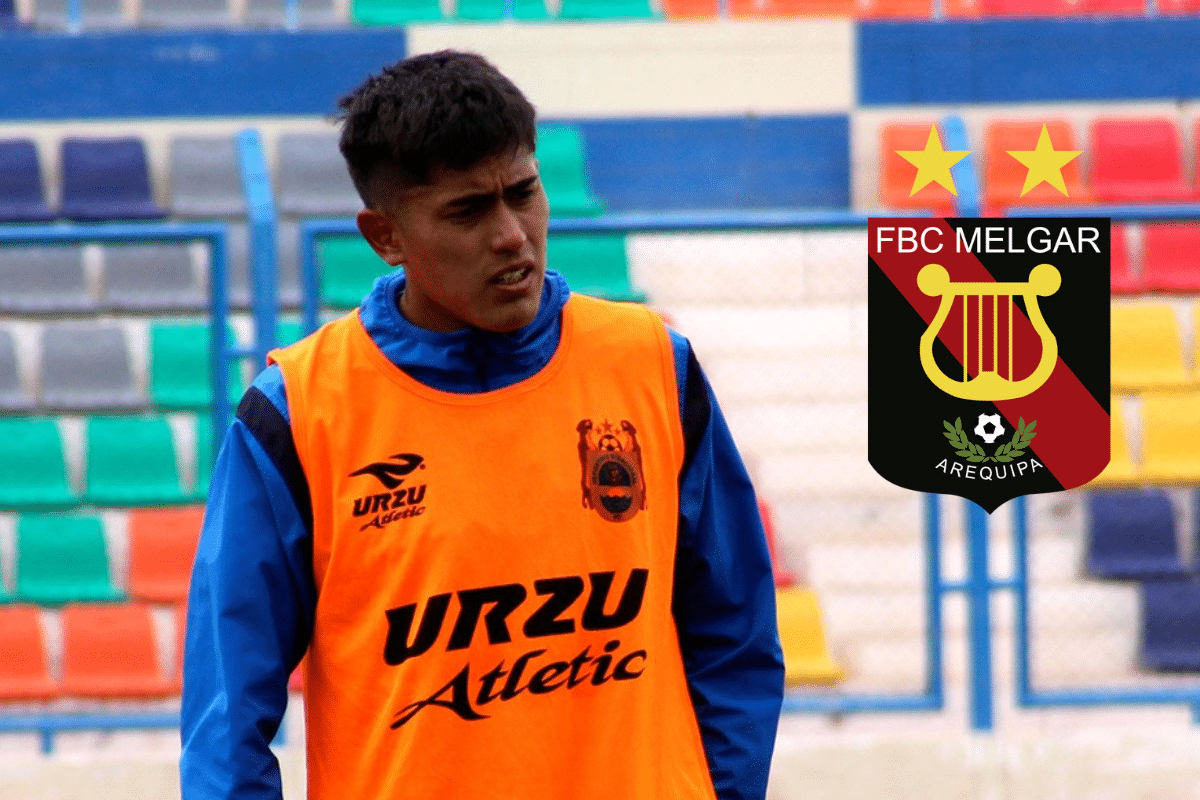 Abraham Aguinaga, el juvenil de FBC Melgar que sigue los pasos de Jefferson Cáceres en Binacional