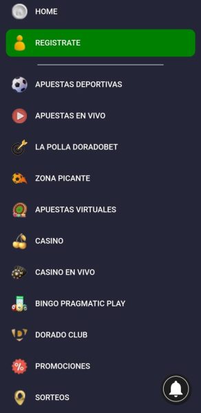 secciones doradobet