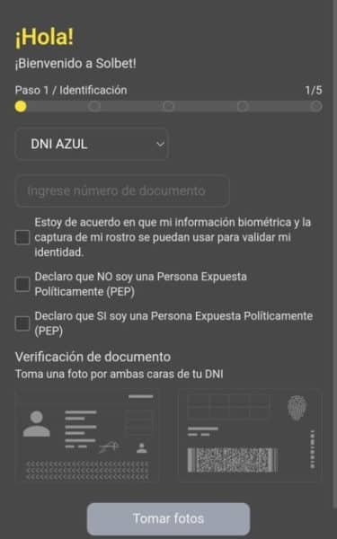 registro en solbet