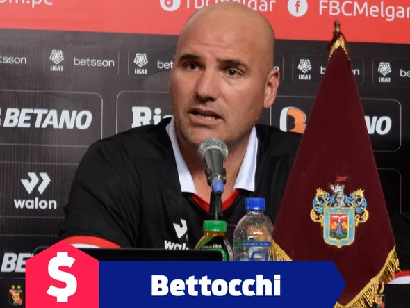 ¿Cuánto gana Ricardo Bettocchi en Melgar?